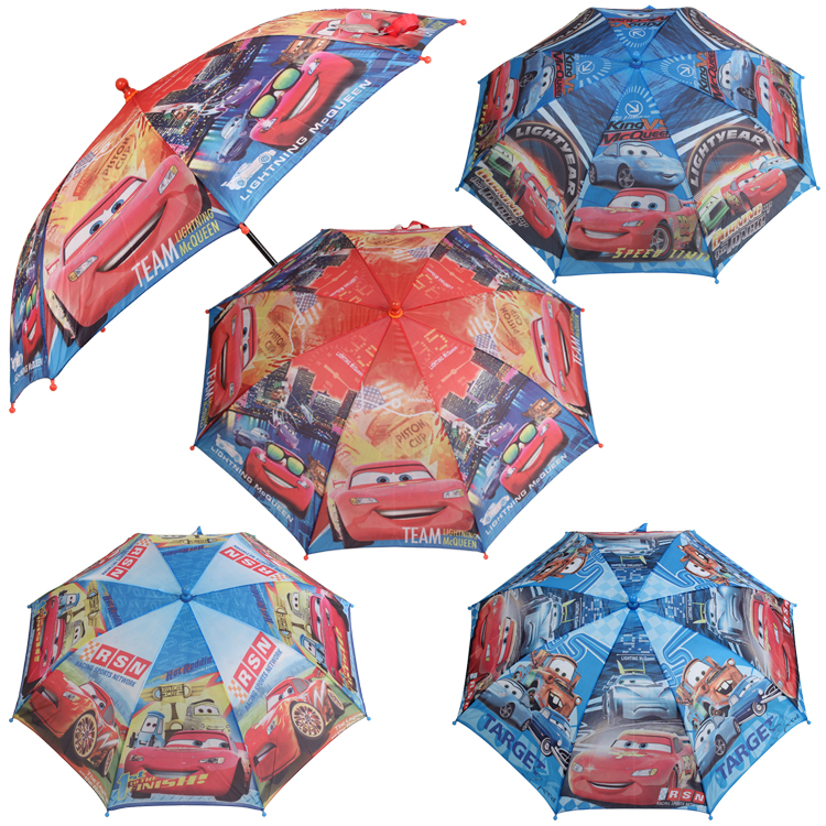 汽車總動員兒童雨傘男童閃電麥昆板牙晴雨傘卡通動漫幼兒小孩雨傘