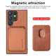 Magnetic Card Holder Phone Cases Covers Carbon Fiber Pattern Synthetic Leather Galaxy S23, Galaxy S23 Plus, Galaxy S23 Ultra, Galaxy S22, Galaxy S22 Plus, Galaxy S22 Ultra, Galaxy S21, Galaxy S21 Plus, Galaxy S21 Ultra, Galaxy S20, Galaxy S20 Plus, Galaxy S20 Ultra,