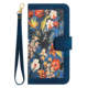 Girls Flower Wallets Folio Flip Phone Cases Synthetic Leather iPhone 15, iPhone 14, iPhone 13, iPhone 12, iPhone 11