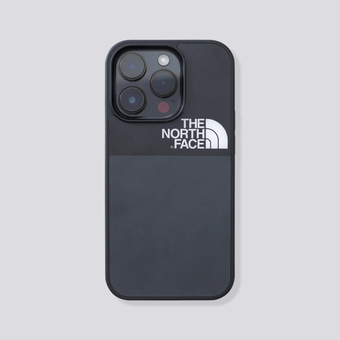 Gray — The North Face Magnetic MagSafe Matte Hard 15, 14, 13, 12, 11 iPhone Case