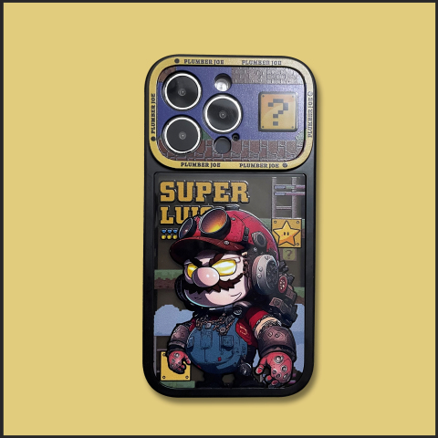 Super Mario Luigi New 14, 13, 12 iPhone Case