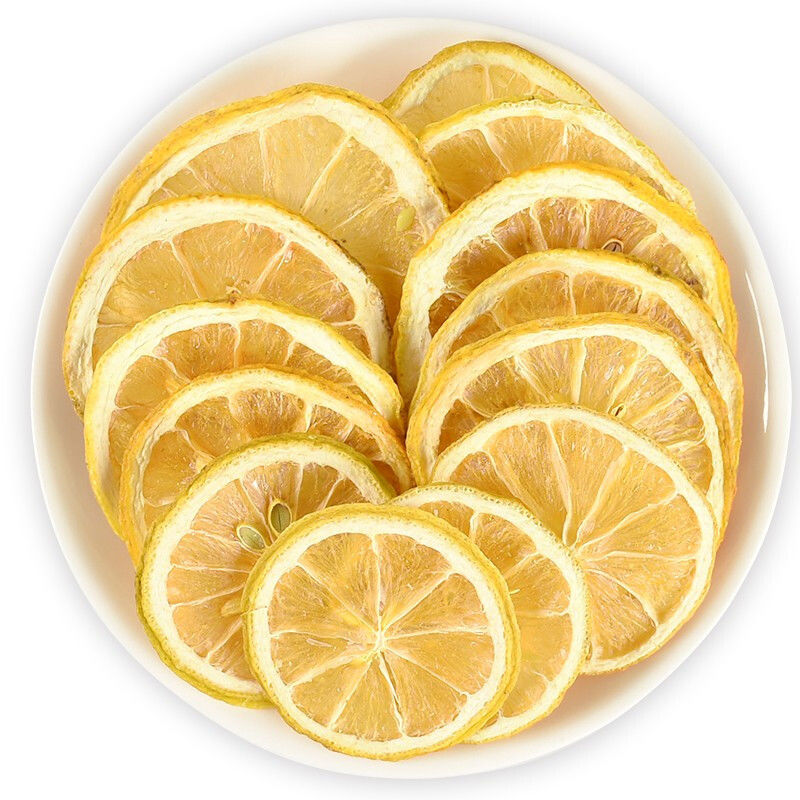 新鲜柠檬片泡水柠檬干片图片_5
