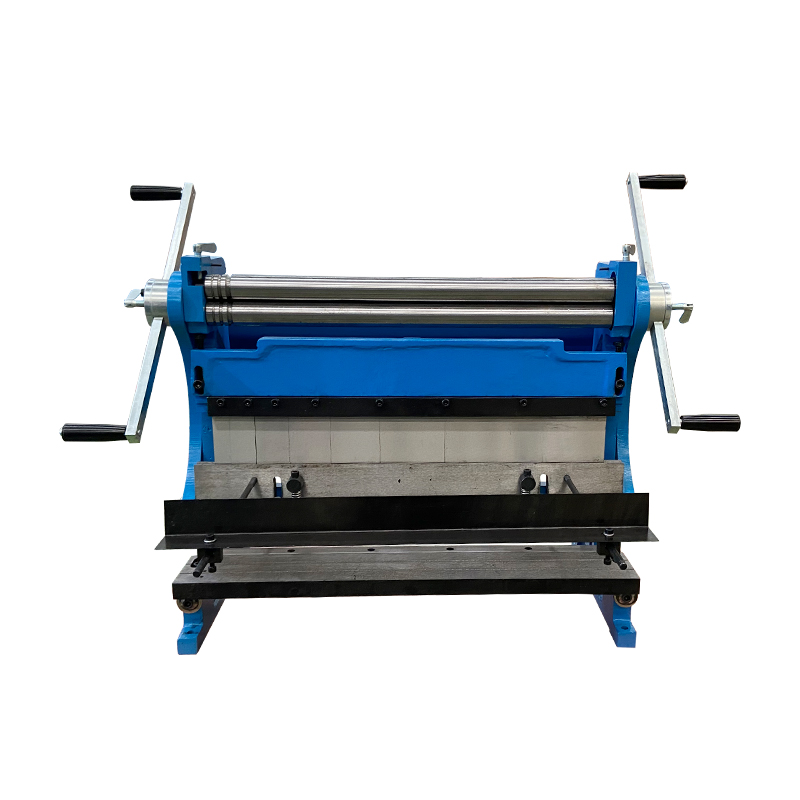 Manual Shear Plate Bending Reel Three-Purpose Machine Rolling Machine Hand Crank Tube Coiling Machine Industrial Grade 3-in-1/610 Direct Sales