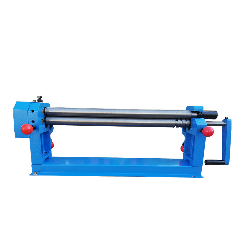 Plate Bending Rolls Manual Reeling Machine Industrial Grade Rolling Machine Hand-Cranking Three-Roll Coil Export Production Factory Direct Sales