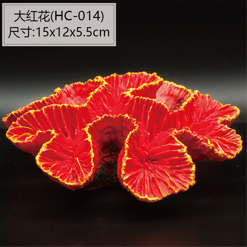 Emulational Decoration Coral Decoration Lazy Fish Tank Landscape Set Rockery Avoiding Resin Aquatic Plants Fish Shelter Tree Hole