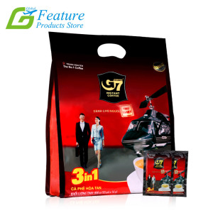 速溶咖啡 越南咖啡进口中原G7咖啡三合一速溶咖啡粉正品800g袋装