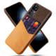 Two Tone  Leather Phone Cases Covers Stitched K40S  Xiaomi Redmi K50, Redmi K50 Pro, Redmi K50 Ultra,