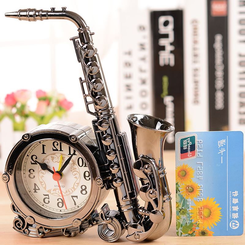 Kreative sax model ur dekoration stil i stuen, soveværelse ... Soveværelse ur