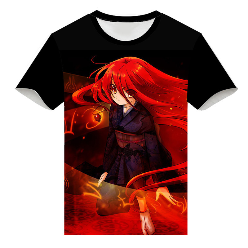 anime burning eyes Xana Sakai Yuji full-scale summer youth clothing PU55 short sleeve T-shirt clothes COS