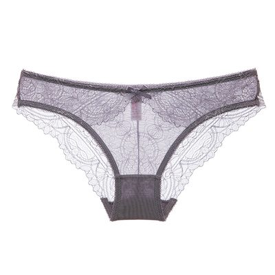 少女美屋超薄性感蕾丝透明内裤低腰舒适极度诱惑提臀学生三角裤夏-淘宝网