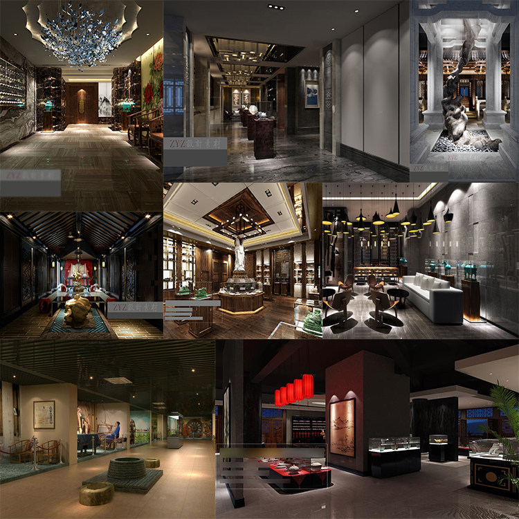 2017������ʽ�����^3dģ��չ�dչ��Ŷ�����3DMAX�ز��O(sh��)Ӌ����