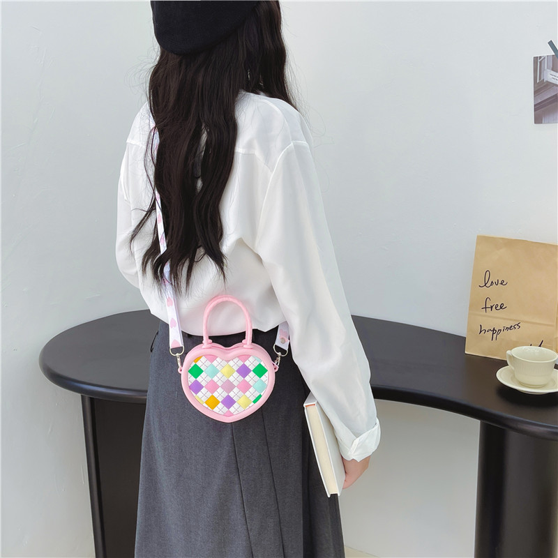Silicone High-End Children's Bag Cartoon Cute Girl Crossbody Bag Fashion Trend Simple Beautiful Single-Strap Shoulder Bag Made from Silicone