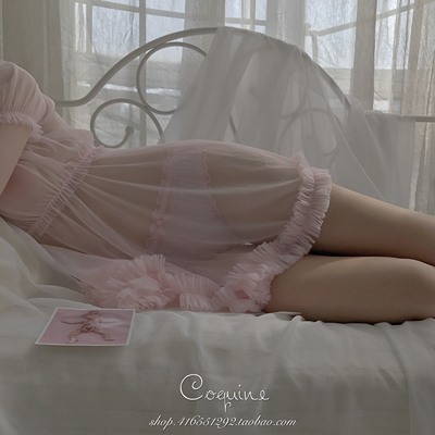 Coquine 100%handmade baby网纱泡泡袖连衣裙套装-淘宝网 Coquine 100%handmade baby网纱泡泡袖连衣裙套装-淘宝网