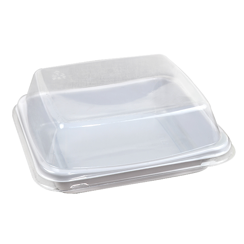 4-Inch Popcorn Milk-in-Water Sea Salt Cake Shufulei Salad Sandwich Puff Cheese Square Packing Box