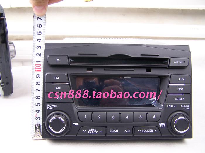 汽车CD机接线口说明 起亚K3 K5 起亚智跑高清图片
