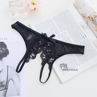 情趣内裤开档骚日系性感内裤女蕾丝情调衣人丁字裤女少妇极度诱惑-淘宝网