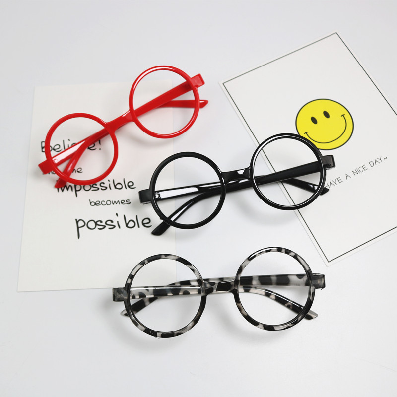 韓版兒童眼鏡框架無鏡片可愛小孩眼鏡圓形框男童女童寶寶眼鏡架潮