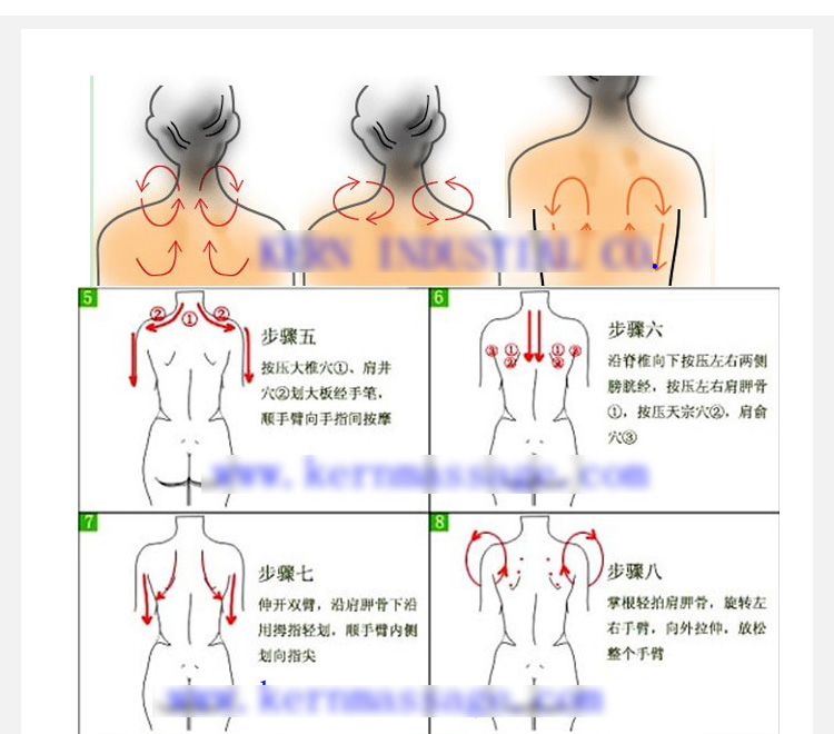 磁叉磁穴经络按摩棒疏通淋巴叉磁疗二三叉通经活络叉排酸棒