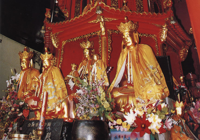 厂家批发 高44cm纯铜鎏金地藏王菩萨佛像坐像 0335