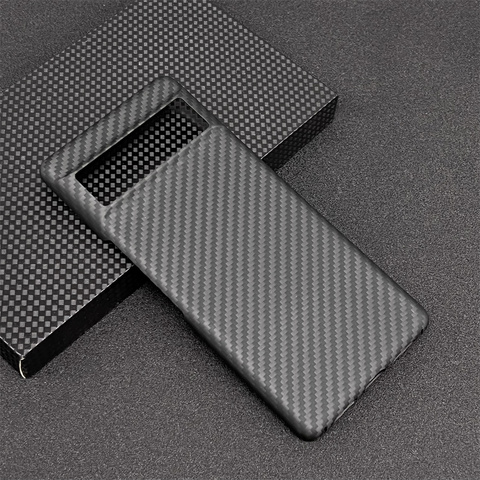 Black — Carbon Fiber Thin Carbon Fiber Hard , 7, 7 Pro, 6, 6 Pro Google Pixel Phone Case