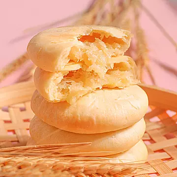 不若水/太阳饼特产传统糕点早餐馅饼干面包[40元优惠券]-寻折猪