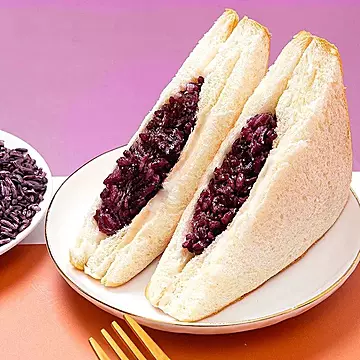 不若水/紫米面包早餐糕点心零食全麦奶酪[40元优惠券]-寻折猪