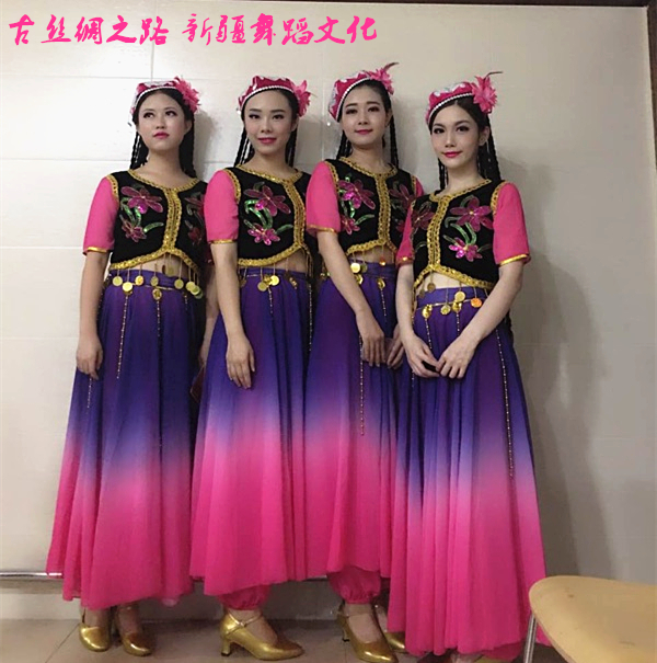 新款新疆舞蹈服裝演出