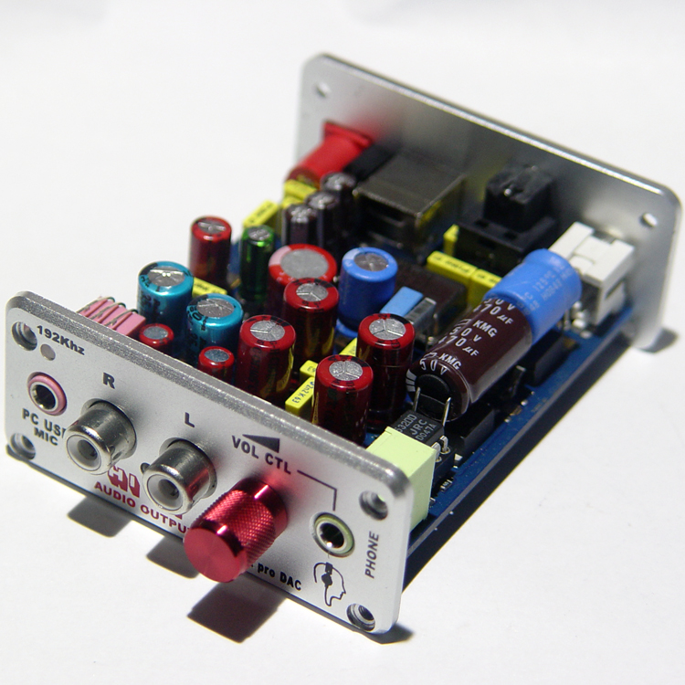 DAC168 24bit 192KHZ DAC USB sound card Optical fiber Input USB coaxial