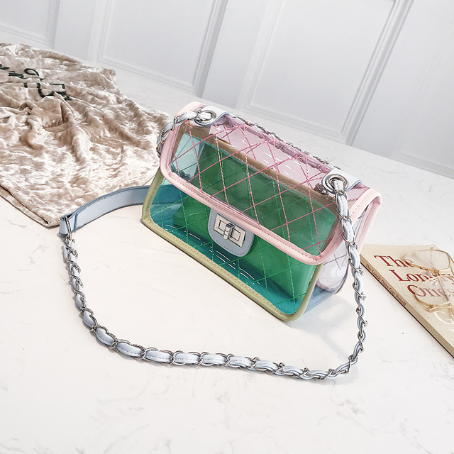 transparent sling bag