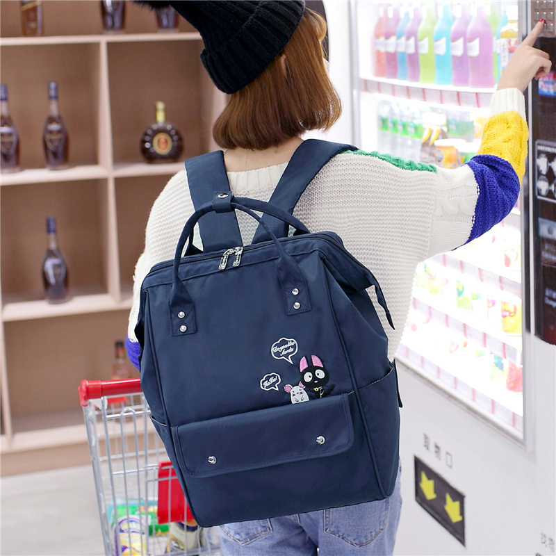 雙肩包女日韓版學生書包大容量旅行包校園背包電腦包潮離家出走包