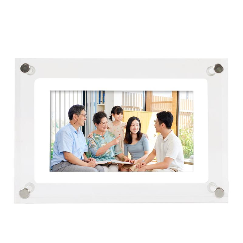 5-Inch Acrylic Digital Photo Frame 7-Inch Digital Photo Frame Electronic Photo Album Home Use and Commercial Use Desk Desk Table