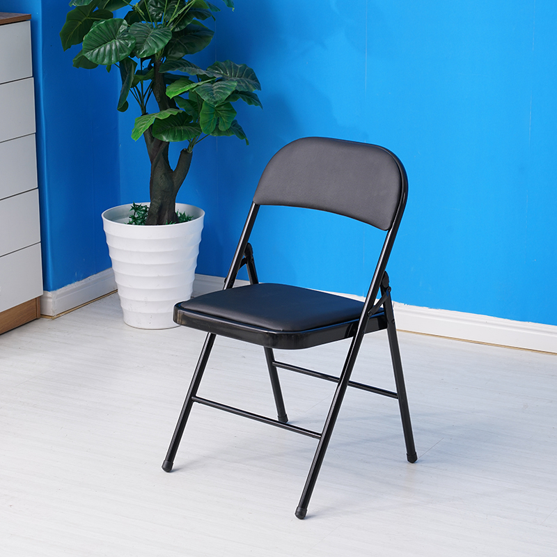 简易靠背椅便携办公椅家用折叠椅子培训会议凳子电脑座椅宿舍椅子