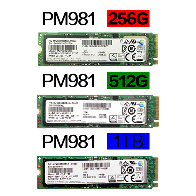 Nvme Ssd Pcie Pm981a Nvme Samsung 256gb Pcie Pm951 Nvme 512gb 삼성