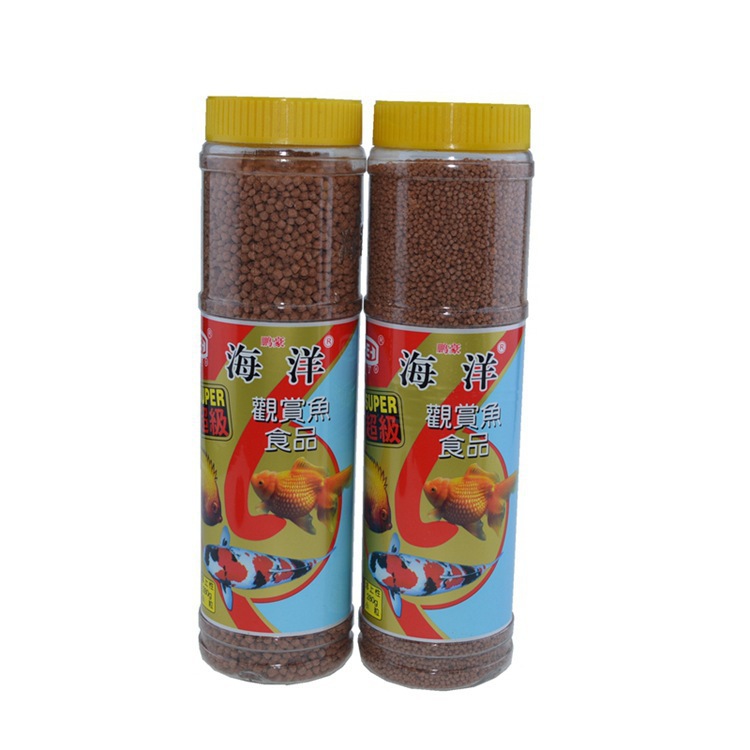 Supply Ocean Brand Goldfish Feed Small Fancy Carp Fish Food Parrot Fish Fish Food Tropical Fish Fish Feed Penghao Fish Food