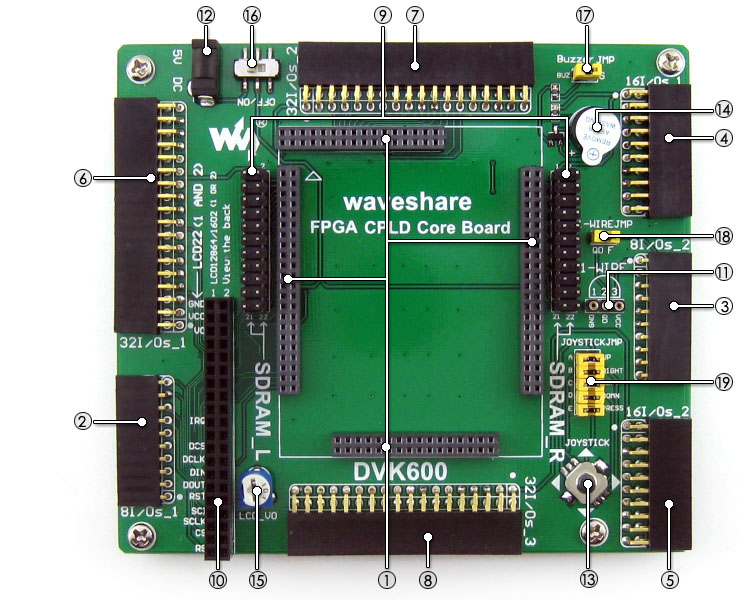 CPLD FPGA development board EPM1270