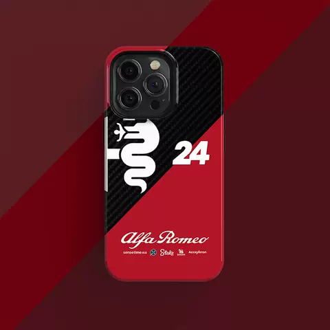 Alfa Romeo 24 New Phone Cases Covers Trendy Fashionable Motorsport iPhone 14, iPhone 13, iPhone 12