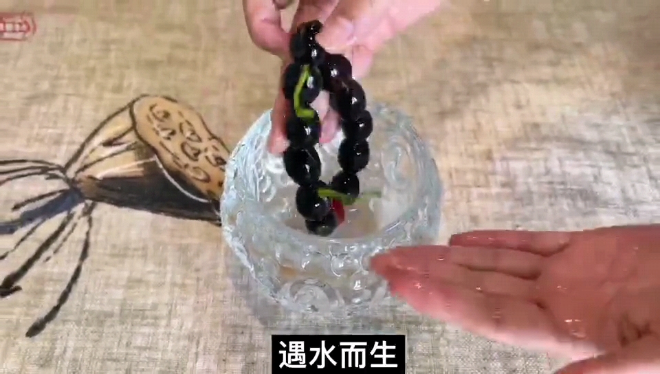 Crafts Lotus Seed Zen Buddha Beads Rosary Nece Wild Lotus Seed Hand-Held Xiong'an Non-Heritage Zhengxin Lotus Good Bracelet