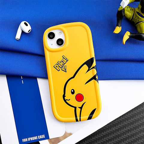 Yellow — Pikachu New Pokémon 14, 13, 12 iPhone Case
