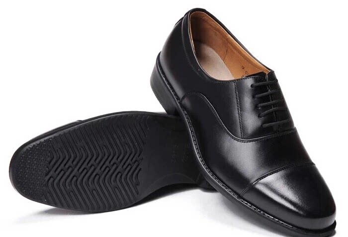 Boots militaires pour homme en cuir - Ref 1397152 Image 3