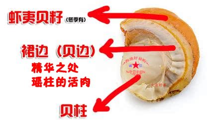 扇贝边/干贝边/扇贝裙边 新鲜晾晒 美味