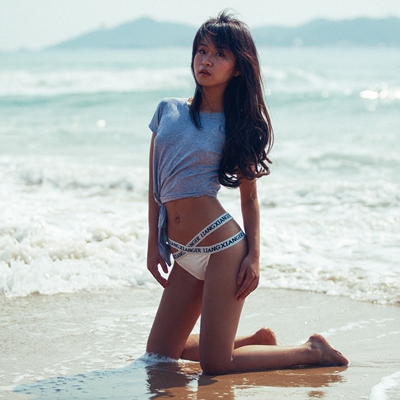 芙菲格儿内裤女欧美字母健身运动低腰性感绑带无痕蜜桃法式三角裤-淘宝网