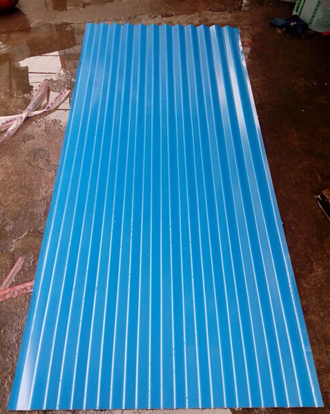 波浪 彩钢板瓦镀锌板铁皮板瓦工地围挡板 雨棚 彩钢瓦彩钢板 铁皮