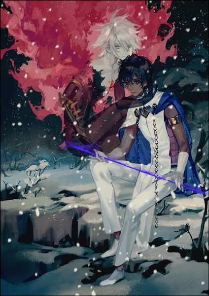 fgo fate/grand order 阿周那x迦尔纳 周迦小说本《日影之交》