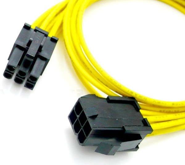 精制显卡 6pin延长线 6pin转6pin供电线 6p转6p供电线 6转6显卡线