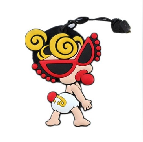 黑超奶嘴b女iphone5s/6 潮牌防尘塞 三星note3 7100屏幕擦耳机塞