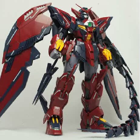 大班6602mg1:100艾比安恶魔 附刮贴 益智拼装模型gundam