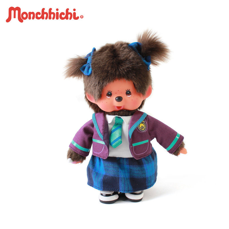 正版萌趣趣曾用名蒙奇奇mcc英伦学院风系列男女娃娃公仔生日礼物