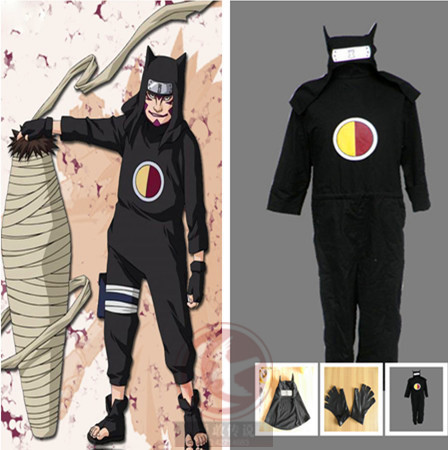 火影忍者-勘九郎-少年版-cosplay男装/动漫cos衣服-现货!