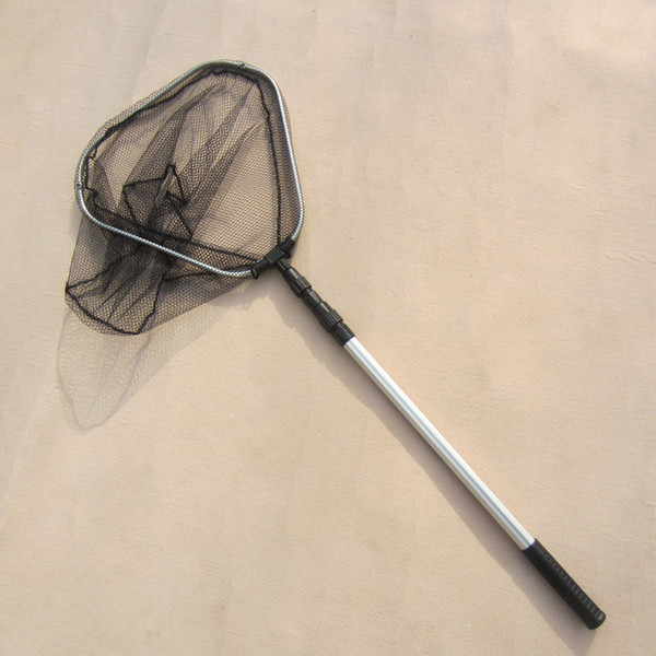 三角形 抄网 1.7米抄网 可折叠 渔具配件 边长31厘米