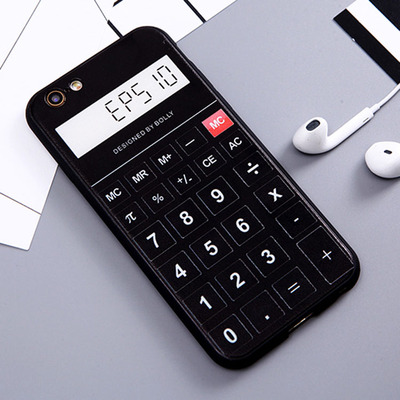 计算器iphone6s手机壳创意搞怪计算机苹果6plus保护套全包硬壳潮
